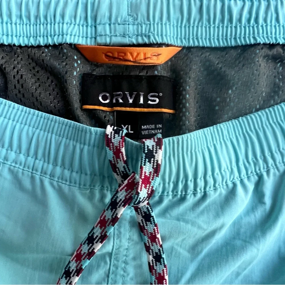 ORVIS NEW Ultralight Oasis Blue Swim Shorts Sizes L XL XXL